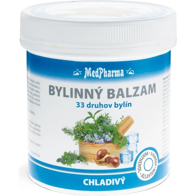MedPharma bylinný balzam chladivý extrak z 33 druhov bylín 250 ml