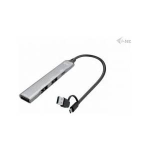 Athli-Tech I-TEC USB-A/USB-C Metal HUB 1x USB-C 3.1 + 3x USB 2.0