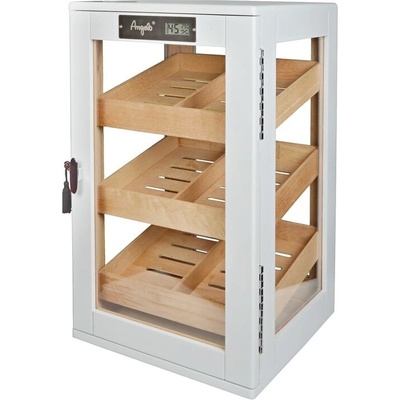 Humidor na doutníky Angelo Cabinett Grey 30x28x53cm