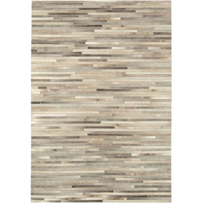 Asiatic Hides Gaucho Stripe Ligth Grey