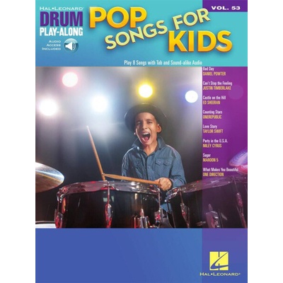 Pop Songs for Kids 8 piesní pre začínajúcich hráčov na biciu súpravu