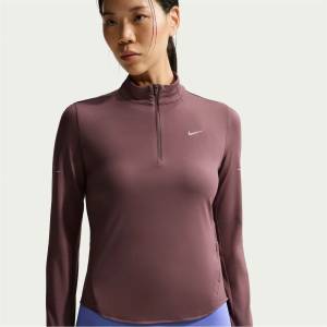 Nike Горнище с цип Nike Swift Women's 1/4-Zip Running Top - Tattoo