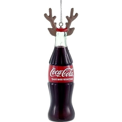 Kurt Adler Fľaša Coca Cola s parožím