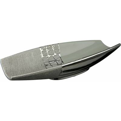 Gilde Šedá designová miska Lagos 5 cm