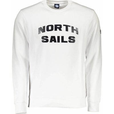 North Sails Perfektná pánska mikina Biela