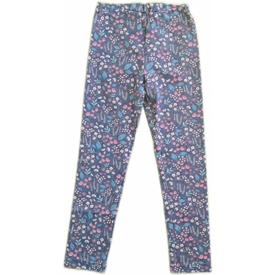 Betty mode Dívčí legíny jeans s květy pro dívky