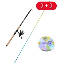 Saenger Startec Allround 3 m 75 g 6 dílů + Naviják Startec RD50 + Vlasec 3 m 1+1