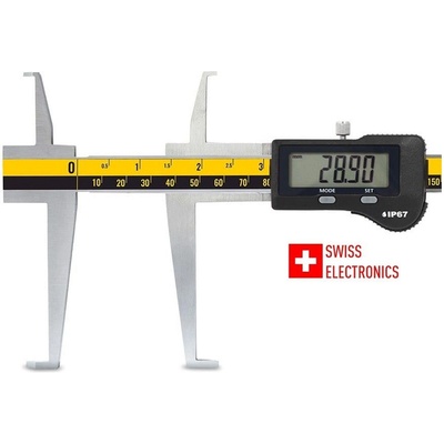 Microtech Дигитален шублер за измерване на вътрешни канали Microtech SwissMet - IP67, 200 мм, 0, 01 мм (141220203)