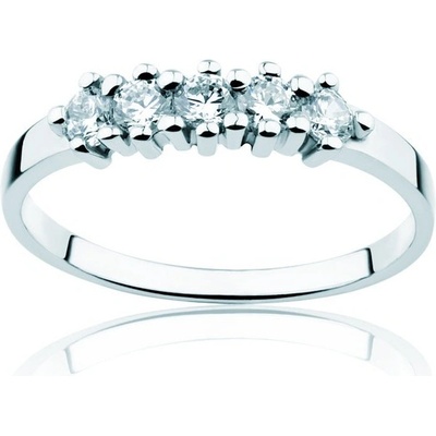 Savicki Prsteň Classical Inspiration biele zlato diamanty PI B D 00037