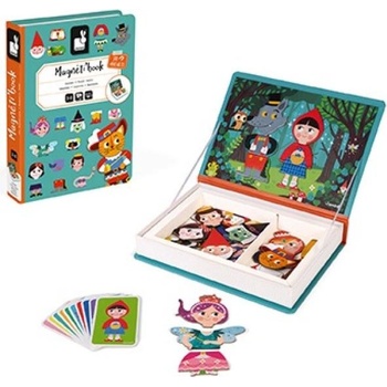 Janod Magnetibook Приказки Магнитна книга за деца