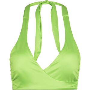 Seafolly Дамско бикини горнище Seafolly Women's Soleil DD Wrap Front Halter Bra Bikini top - Jasmine Green - размер 42 (EU) (150-4277-0315)