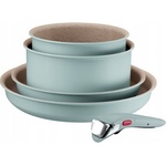 Tefal Комплект тигани и тенджери Tefal L8049502 Set 5Pcs Ing6 Harmony Eucal Fr (L8049502)