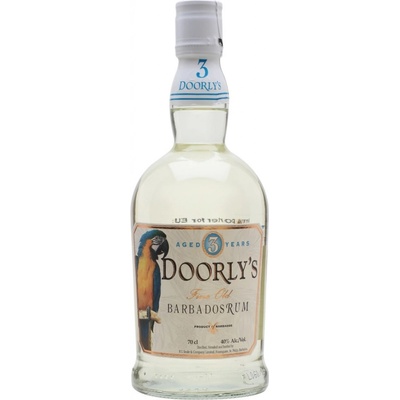 Doorly's White rum 40% 0,7 l (holá láhev)
