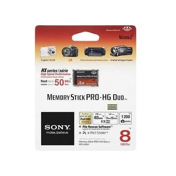 Sony Memory Stick PRO-HG Duo 8GB MSHX8B