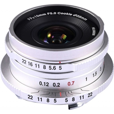 Laowa 15 mm f/5 Cookie FF stříbrný Leica L
