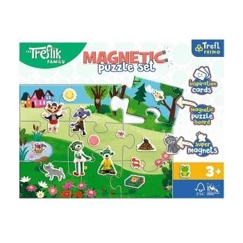 Trefl 9el magnet puzzle card clubs day