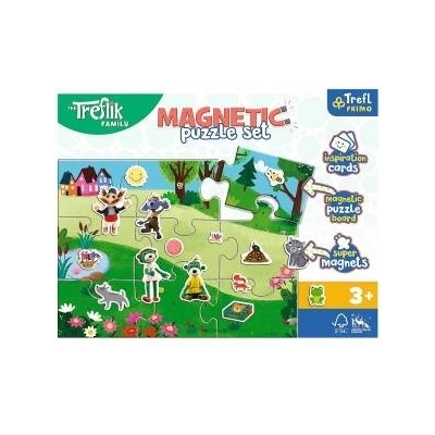 Trefl 9el magnet puzzle card clubs day