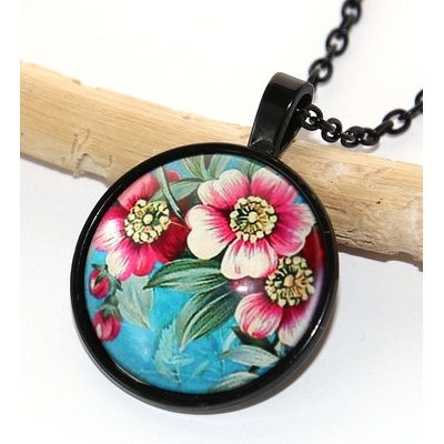 Jewerly Fashion Řetízek Amulet Květiny, Něžná květinová víla 2568