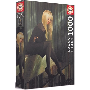 Educa Пъзел Educa от 1000 части - Портрет Лили Иванова 2015 г. , Васил Горанов (19639)