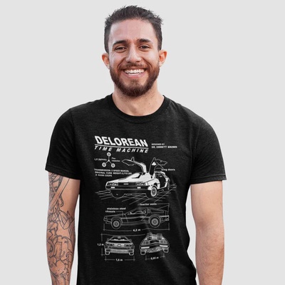 Back to the Future Delorean Blueprint