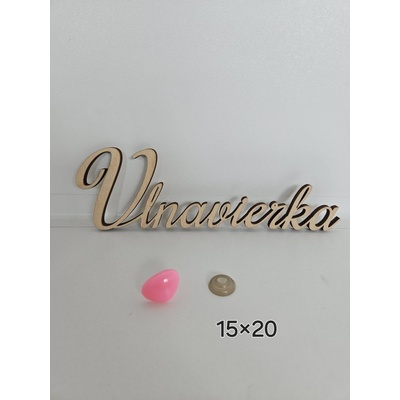 Nufak s pojistkou ružová 15*20mm