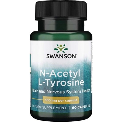 Swanson N-Acetyl L-Tyrosine 350 mg 60 kapsúl