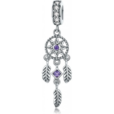 P&J Jewellery Stříbrný visací přívěsek Lapač snů 2 SB61