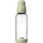 BIBS Baby Glass Bottle Round Latex шише против колики Sage