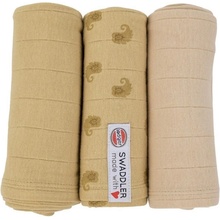 Lodger Swaddler Flame Tribe 70 x 70 cm Sand 3 ks