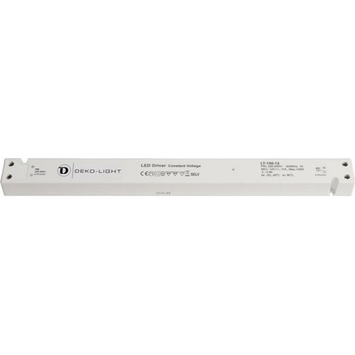 Deko-Light napájení LONG-FLAT, CV, LT-150-12 konstantní napětí 0-11000 mA IP20 12V DC 132,00 W 862172