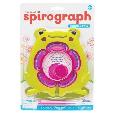 Spirograph Šablóny na kreslenie Doodle Pals Žaba