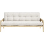 Karup Design Бял/бежов разтегателен диван 204 cm Grab - Karup Design (132101701)