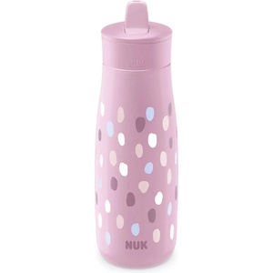 Nuk Спортна чаша NUK - Mini-Mi, PP, 450 ml, лилава на точки (10225327)