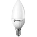 Moonlight LED žárovka E14 5W 405lm studená 37mm/100mm