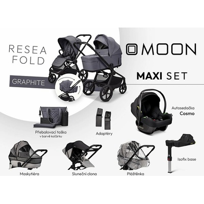 Moon ReSea FOLD maxi set Graphite 2026