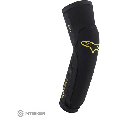 Alpinestars Paragon Plus knee černá/žlutá – Zboží Dáma