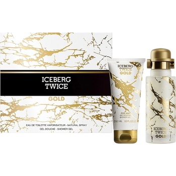 Iceberg Twice Gold Gift Set - EDT 125 ml + Shower Gel 100 ml за мъже