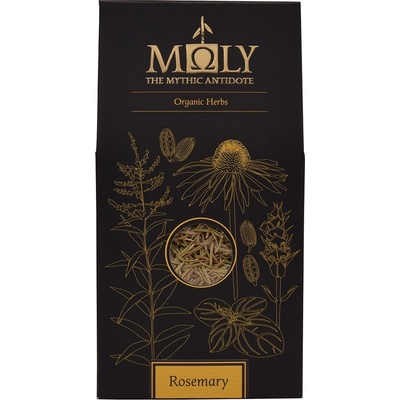 MOLY Prémiový BIO bylinkový čaj Rozmarín 50 g