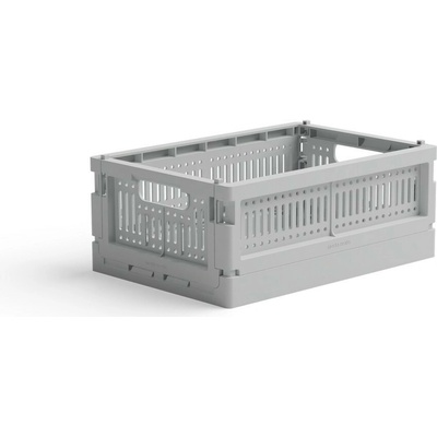 Made Crate skladacia prepravka mini misty grey