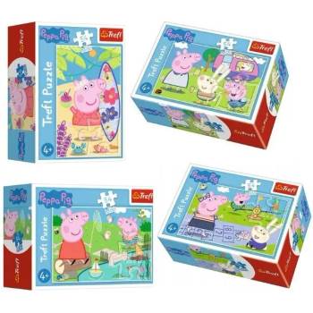 Trefl Пепа Пиг: Щастливият ден на Пепа - мини пъзел с 54 части - различни (54169)