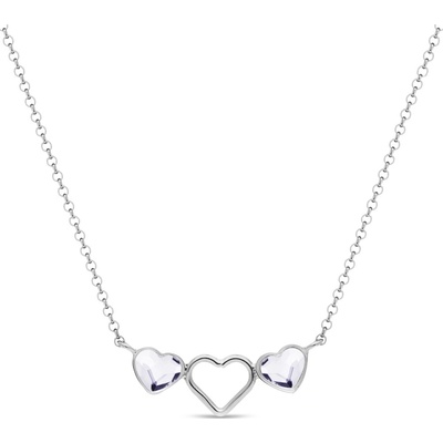 Spark čirý se Swarovski elements cuori N280862C Krystal