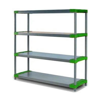 Wamar Sosenka Regál JUPITER-4 138 x 150 x 46 PVC Zelená