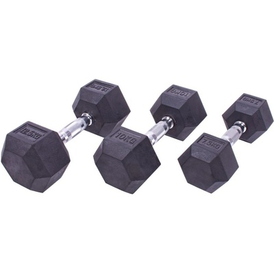 Sportago Hexagon Sada činek - 7,5 + 10 + 12,5 kg