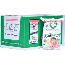 Greenshield Food Surfaces vlhčené obrúsky 70 ks