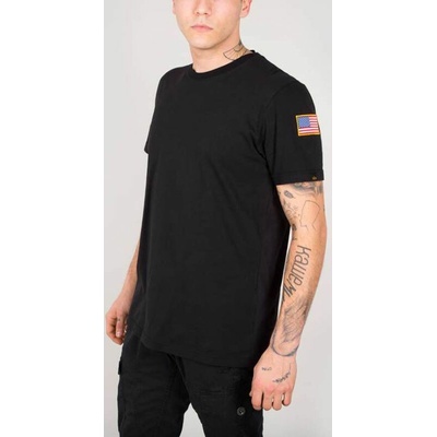 Alpha Industries tričko NASA T černé