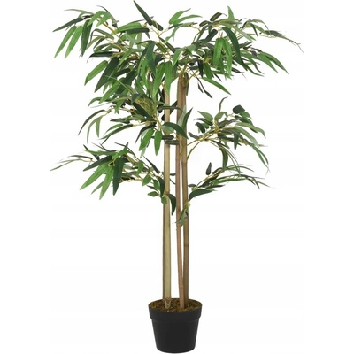 Umělý bambus 380 listů 80 cm zelený - Default Title