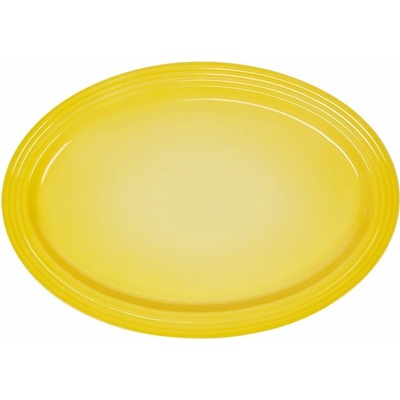 Le Creuset servírovací tanier oválny 46 cm žltý