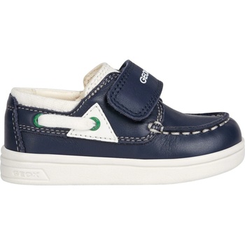 Geox chlapčenské mokasíny J CIBERDON tmavo modrá,biela