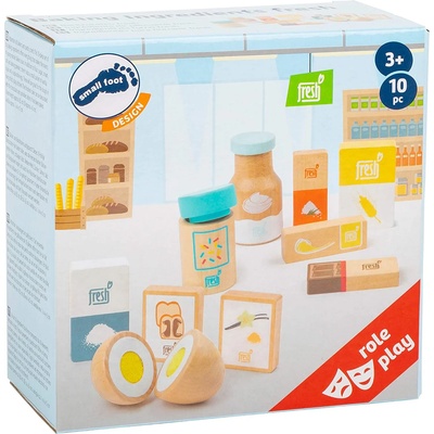 Legler Дървен комплект за игра - съставки за печене Small Foot (6611140067)