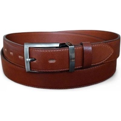 Penny Belts pánský kožený opasek René hnědý